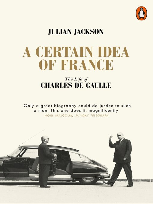 Title details for A Certain Idea of France by Julian Jackson - Wait list